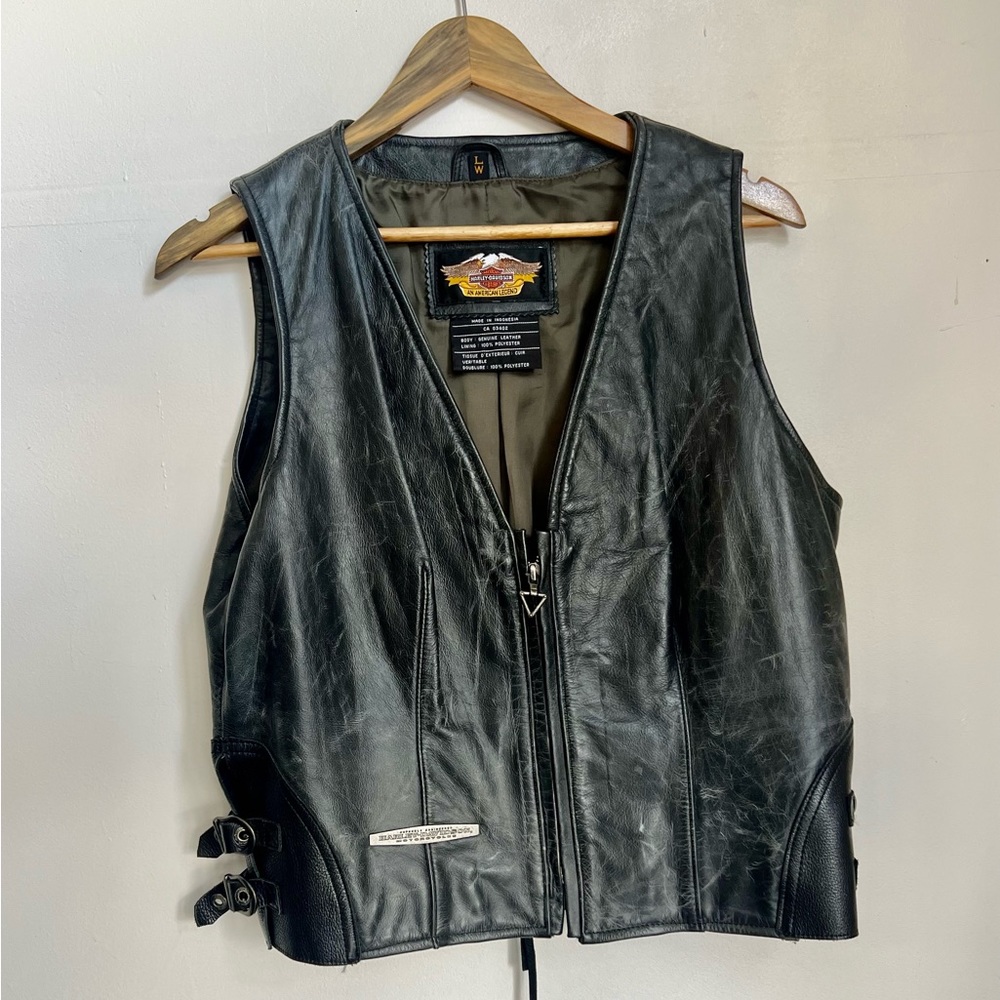 Harley Davidson corset vest